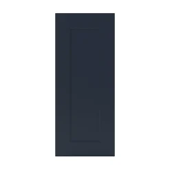 Porte de meuble de cuisine Artemisia bleu mat l. 30 cm x H. 72 cm GoodHome