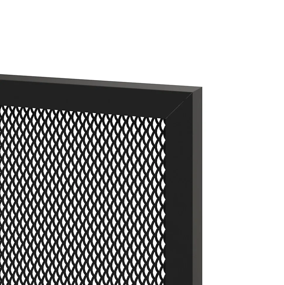 Porte de meuble de cuisine nid d'abeille Winterana noir l. 59,7 cm x H. 35,6 cm GoodHome