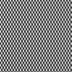 Porte de meuble de cuisine nid d'abeille Winterana noir l. 59,7 cm x H. 35,6 cm GoodHome