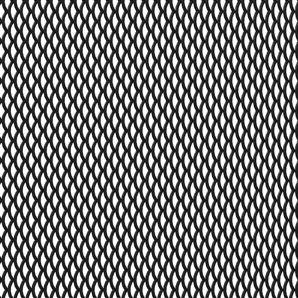 Porte de meuble de cuisine nid d'abeille Winterana noir l. 59,7 cm x H. 35,6 cm GoodHome