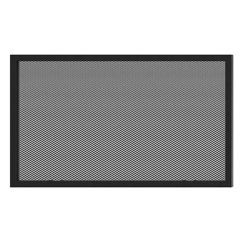 Porte de meuble de cuisine nid d'abeille Winterana noir l. 59,7 cm x H. 35,6 cm GoodHome