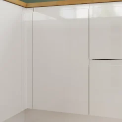 Porte de meuble de cuisine Garcinia blanc brillant l. 40 cm x H. 72 cm GoodHome