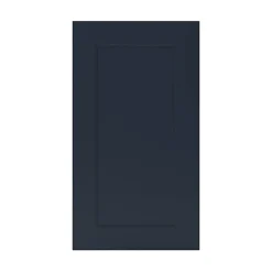 Porte de meuble de cuisine Artemisia bleu mat l. 40 cm x H. 72 cm GoodHome