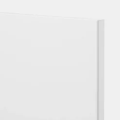 Porte de meuble de cuisine pour électroménager Stevia blanc brillant l. 60 cm x H. 72 cm GoodHome