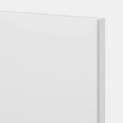 Porte de meuble de cuisine Stevia blanc brillant l. 50 cm x H. 90 cm GoodHome