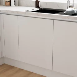 Porte de meuble de cuisine Stevia blanc mat l. 39,7 x H. 71,5 cm GoodHome