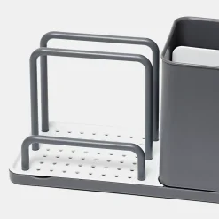 Porte ustensile de cuisine Datil GoodHome gris anthracite