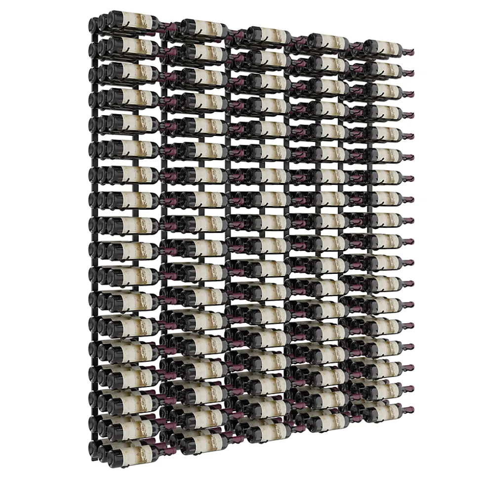 Porte-Bouteille kit mural pour 270 bouteilles noir