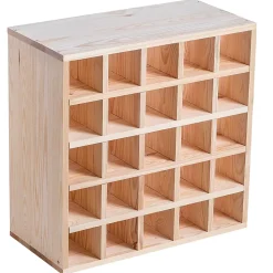 Porte-bouteilles KADAX Chess naturel K11375