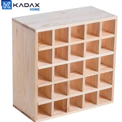 Porte-bouteilles KADAX Chess naturel K11375