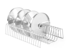 Porte-disques pour 18 disques coupe-légumes 400x250x(H)90 mm - Hendi
