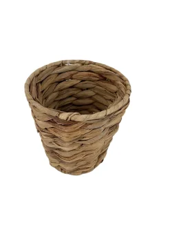 Pot de rangement pour couverts en jacinthe 15 cm Ornami