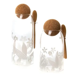 Pot Luisa avec bouchon et cuillère 25,5 cm