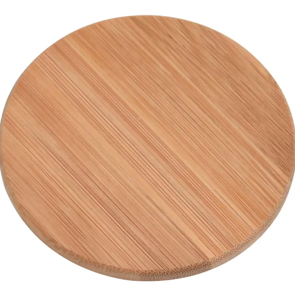 Pots de conservation en verre couvercle en bambou 6 pcs 1000 ml vidaXL