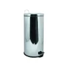 Poubelle à pédale de cuisine Inox Miroir 30L Inox MSV