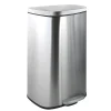 Poubelle à pédale de cuisine Inox AKIRA 30L Brossé Spirella
