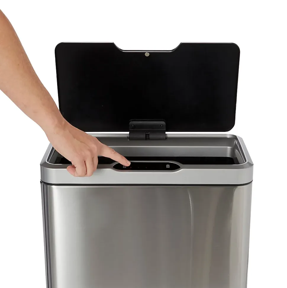 Poubelle à capteur Cooke & Lewis Drosera 45 L