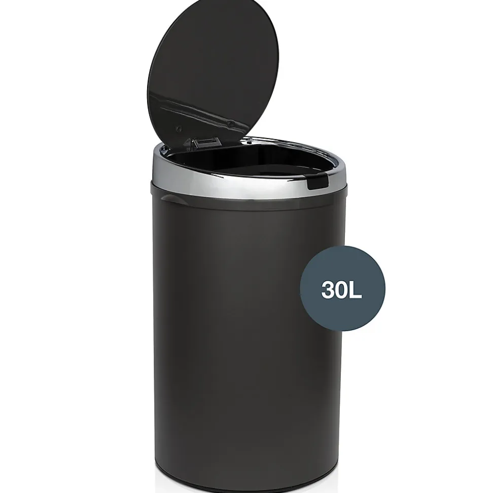 Poubelle à capteur 42L, dark grey edition - 347