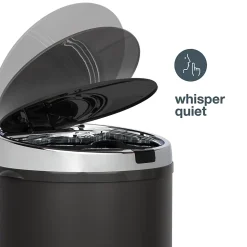 Poubelle à capteur 42L, dark grey edition - 347