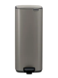 Poubelle à pédale Bo 30L gris Brabantia