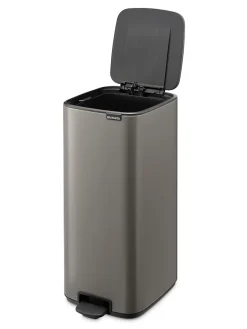 Poubelle à pédale Bo 30L gris Brabantia