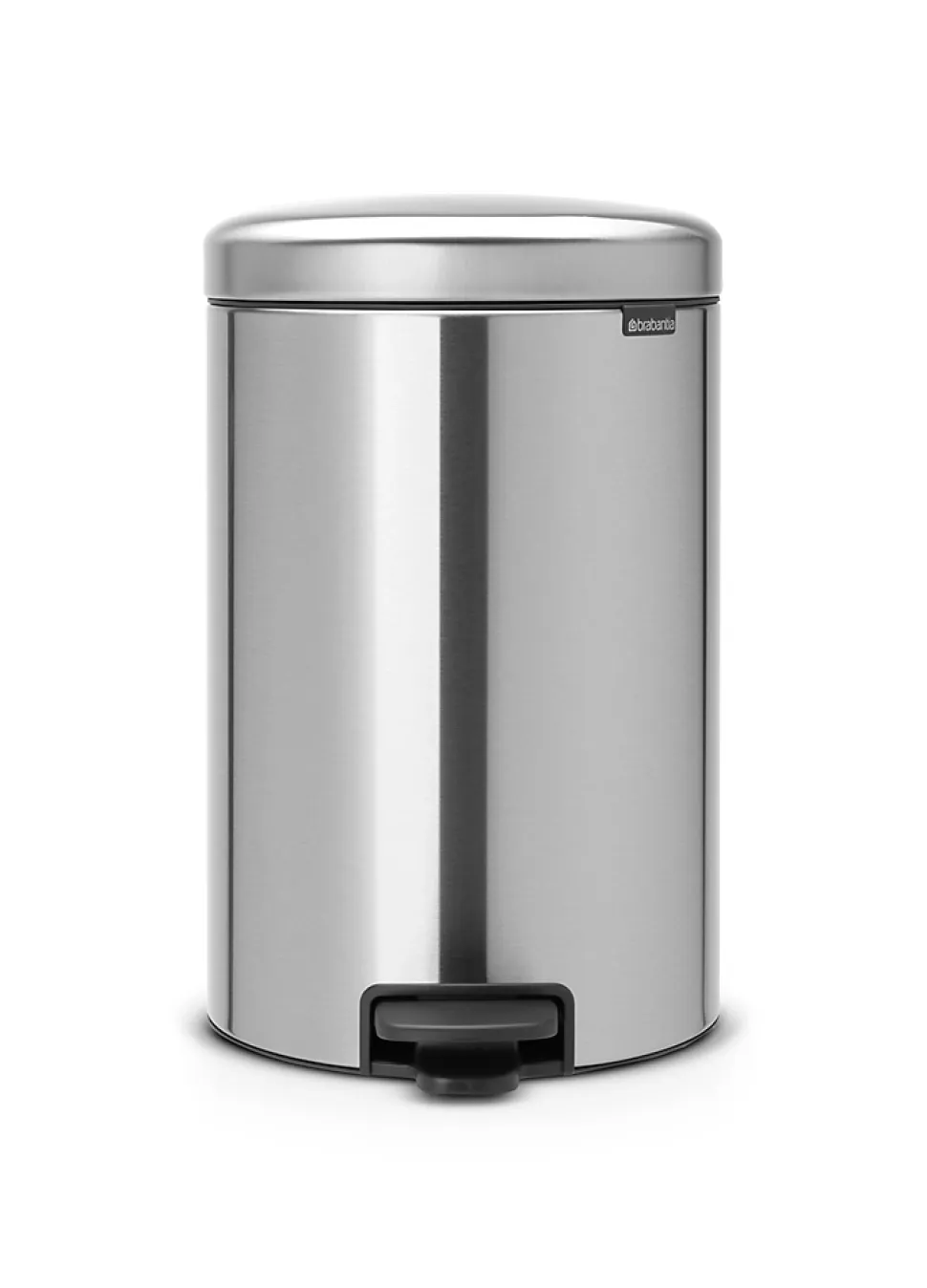 Poubelle à pédale coloris argenté Brabantia NewIcon 20 L