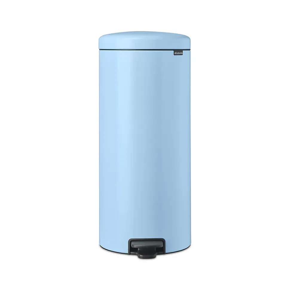 Poubelle à pédale coloris bleu Brabantia NewIcon 30 L