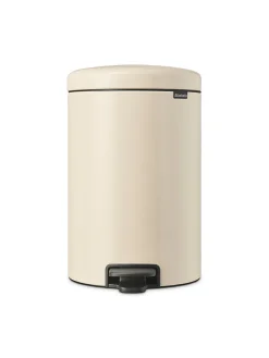 Poubelle à pédale coloris beige Brabantia NewIcon 20 L