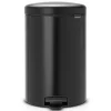 Poubelle à pédale coloris noir Brabantia NewIcon 20 L