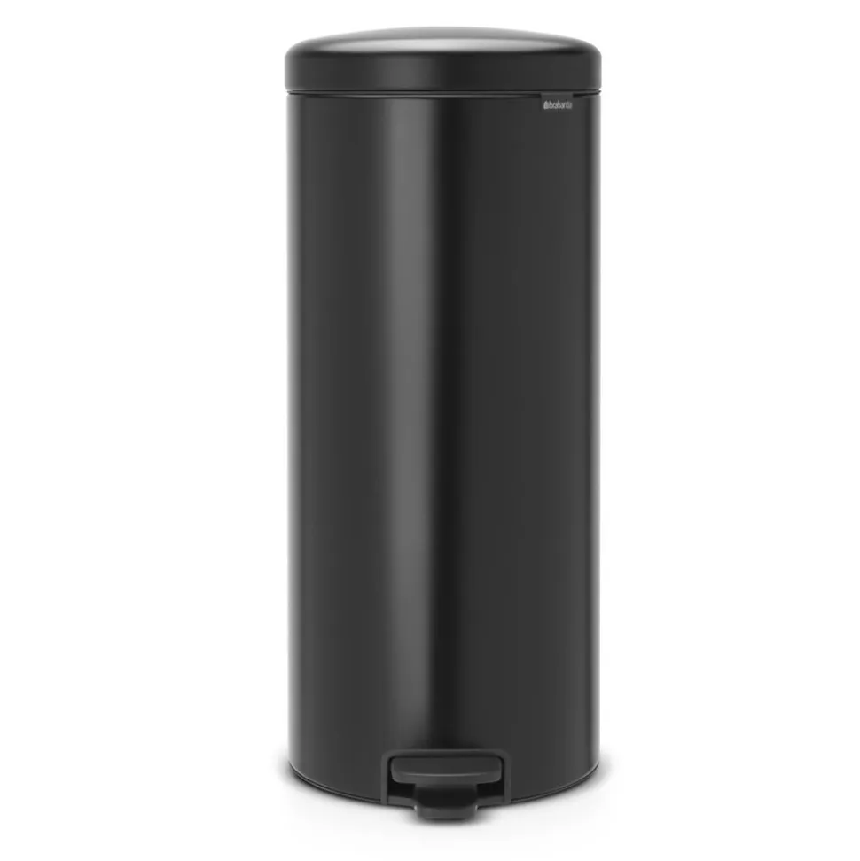 Poubelle à pédale coloris noir Brabantia NewIcon 30 L