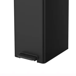 Poubelle à pédale GoodHome Kora noir 30 L