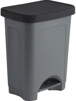 Poubelle à pédale grise 24 L Sundis Mutsu