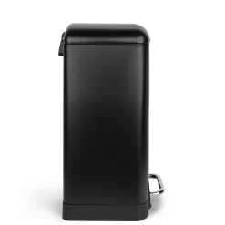 Poubelle à pédale 20L, black edition - 505