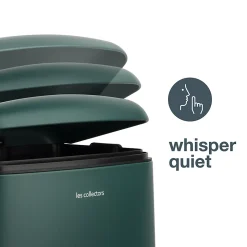 Poubelle à pédale 40L, duck green edition - 863