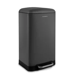 Poubelle à pédale 30L, gris anthracite édition - 731