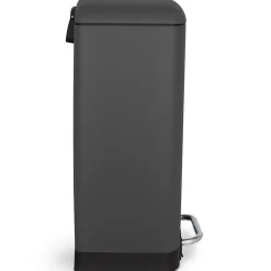 Poubelle à pédale 40L, gris anthracite edition - 831