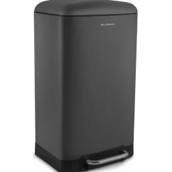 Poubelle à pédale 40L, gris anthracite edition - 831