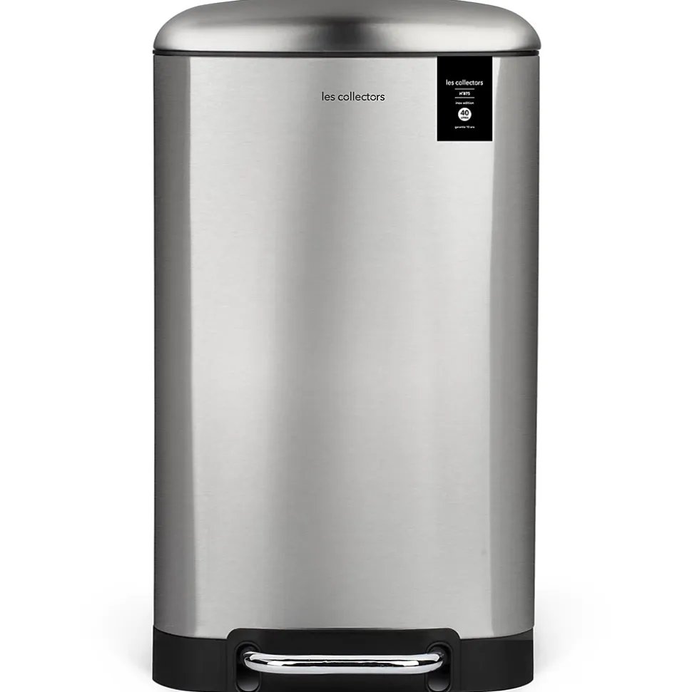 Poubelle à pédale 40L, inox edition - 875