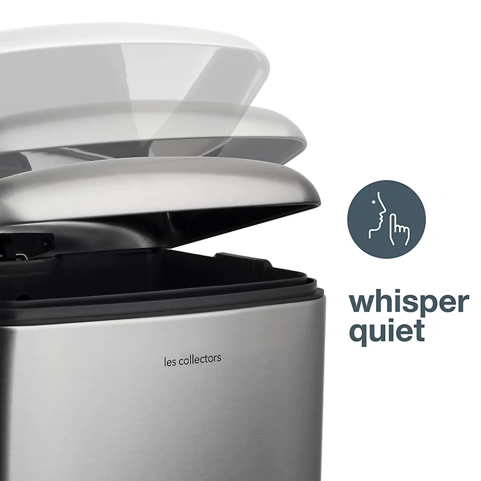Poubelle à pédale 40L, inox edition - 875