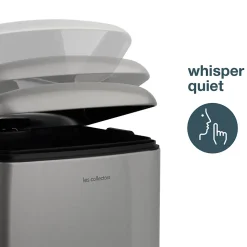 Poubelle à pédale 20L, inox edition - 512