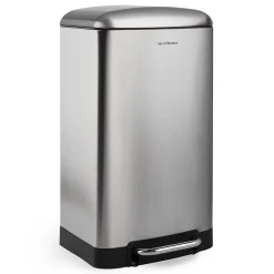 Poubelle à pédale 30L, inox edition - 712