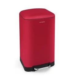 Poubelle à pédale 30L, red edition - 722