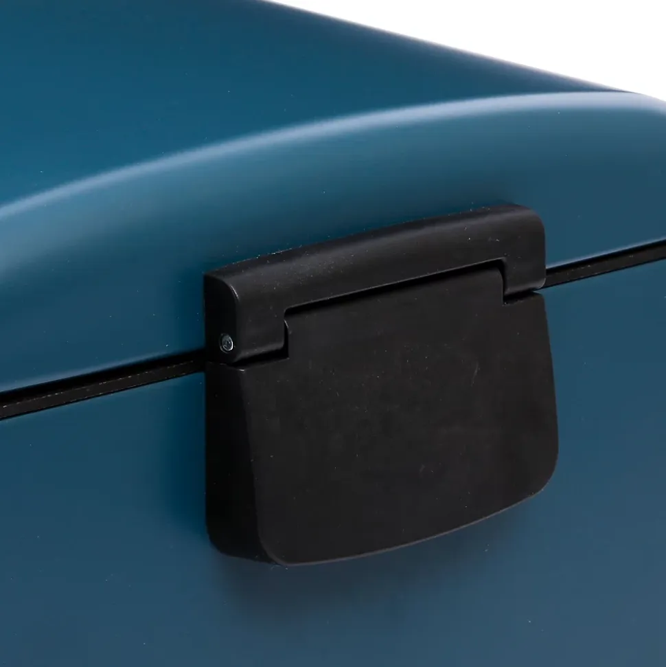 Poubelle à pédale rectangle Ariane 5Five 30L bleu