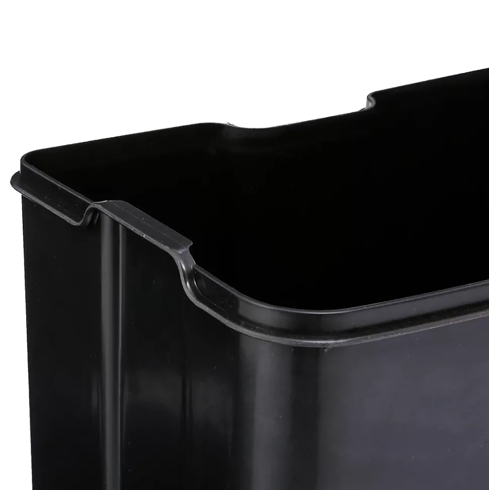 Poubelle à pédale rectangle Ariane 5Five 30L bleu