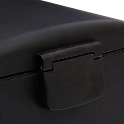 Poubelle à pédale rectangle Ariane 5Five 30L noir