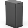 Poubelle automatique inox SILVERLAKE noir 60L