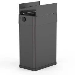 Poubelle automatique inox SILVERLAKE noir 60L