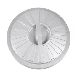 Poubelle Bassine Collecteur en plastique 23 litres - Argent