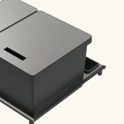 Poubelle cuisine CYCLO 41 L - poubelle de tri 1 x 16 et 1 x 25 litres