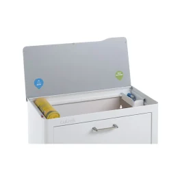 Poubelle cuisine de tri sélectif CUBEK, 4 compartiments de 20 litres.